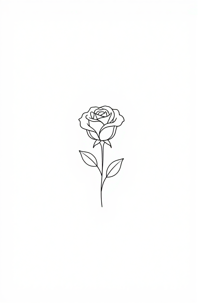 Fine line tattoo design